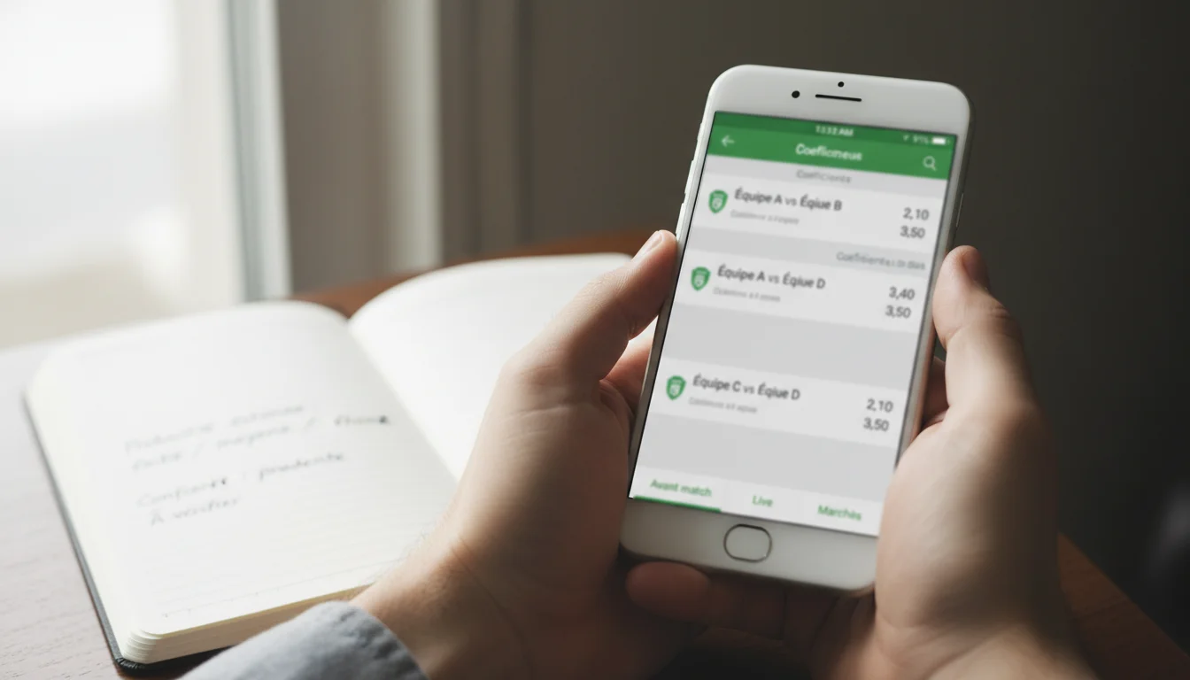 Analyse des cotes décimales et marge du bookmaker en paris sportifs